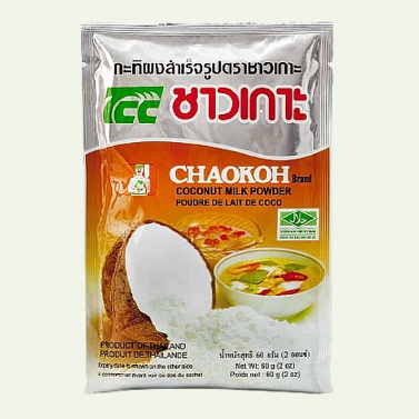 На фото изображено Сухое кокосовое молоко СHAOKOH, 60 гр