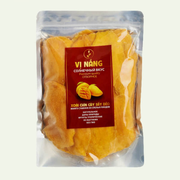 На фото изображено Манго сушеное Vi Nang 0,5кг