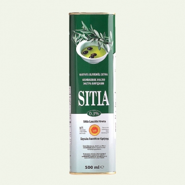 Масло оливковое Extra Virgin 0,3% SITIA